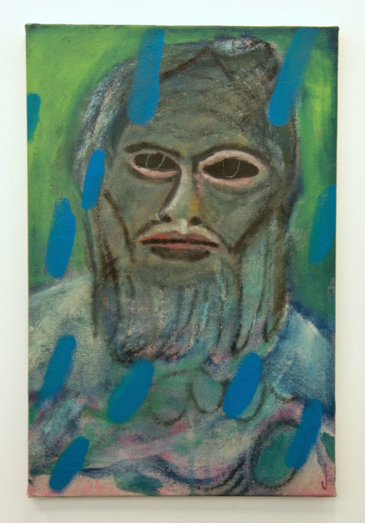 a work included in Justin Williams's solo exhibition, Arcana Part II, at Galerie l'inlassable. Work entitled "Untitled"