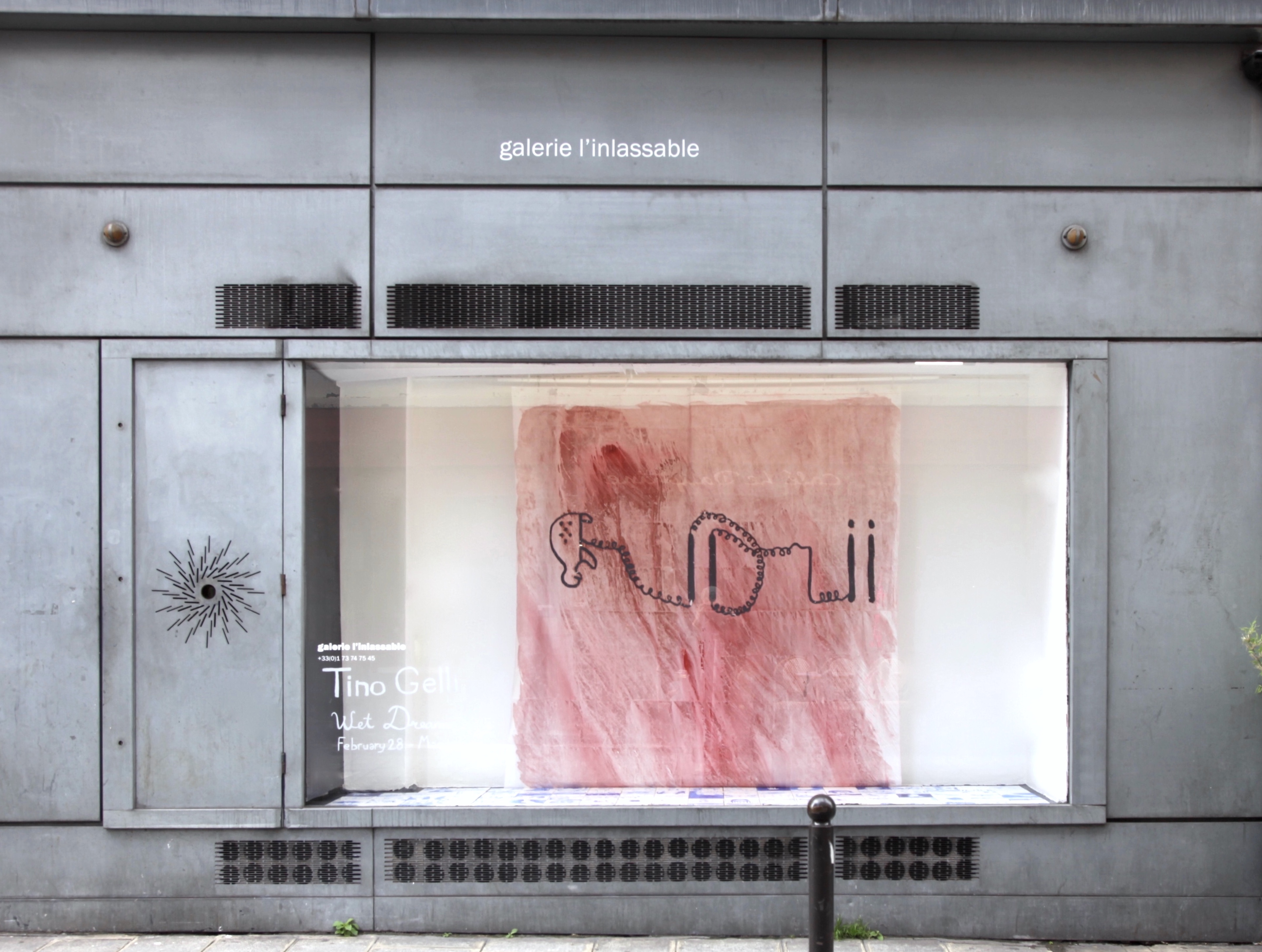Tino Gelli, Wet Dreams Exhibition, Galerie L'Inlassable, 2020, Paris