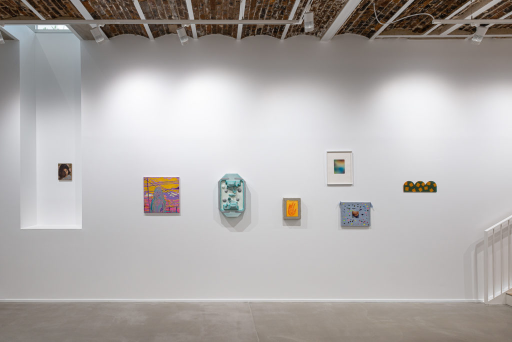 Installation view of 2011-2021 galerie l'inlassable exhibition, for the tenth anniversary of the Galerie L’inlassable.